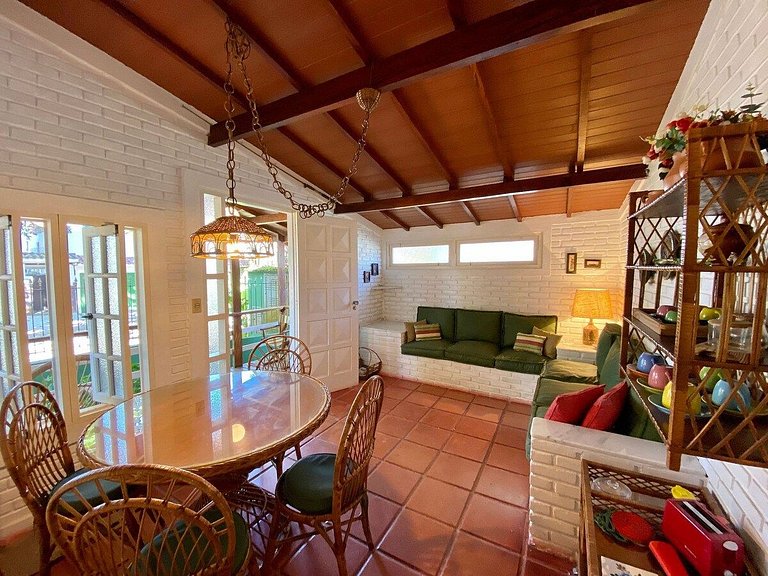 Casa aconchegante 5 pessoas Rua Frente ao Mar