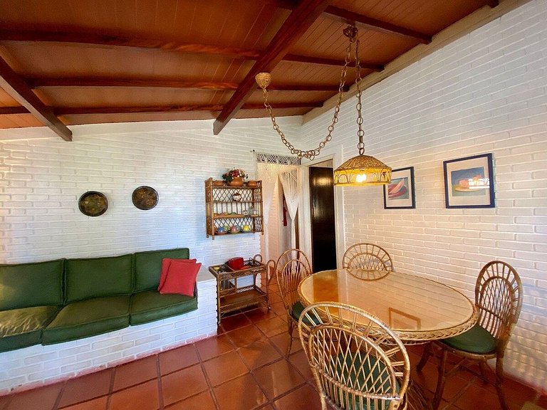 Casa aconchegante 5 pessoas Rua Frente ao Mar