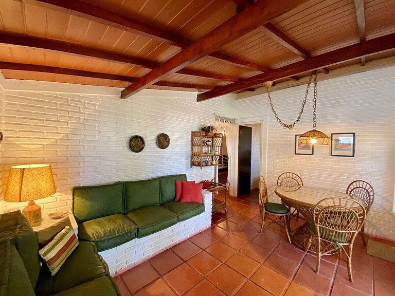 Casa aconchegante 5 pessoas Rua Frente ao Mar