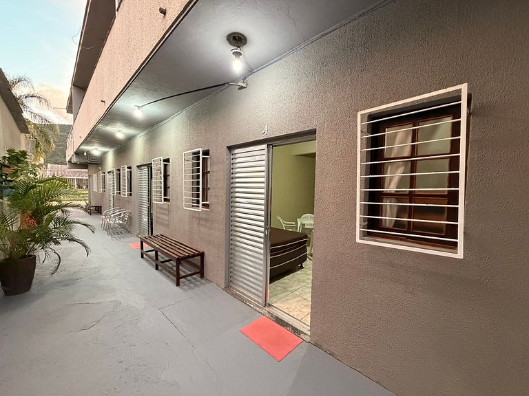 Estúdio equipado para 5 Pessoas perto da praia