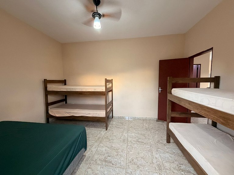 Aconchegante Apartamento 10 Pessoas a 60m do Praia