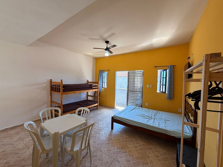 Estúdio Completo 5 Pessoas 60m do Mar