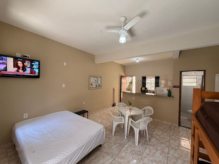 Estúdio 5 Pessoas a 70m da Praia