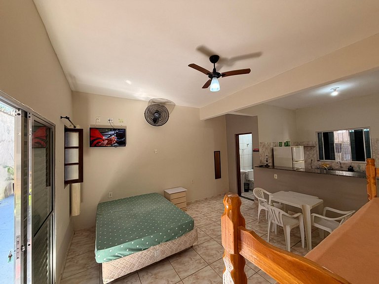 Estúdio 5 Pessoas Completo Próximo ao Mar