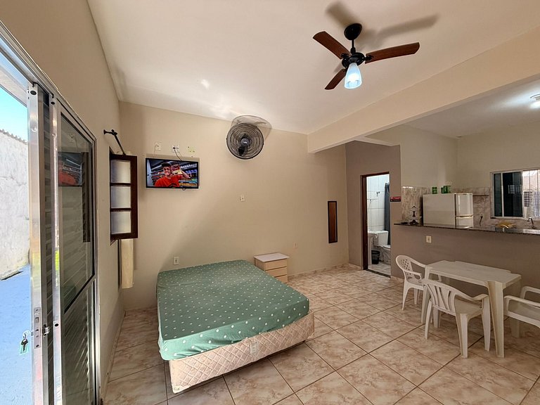 Estúdio 5 Pessoas Completo Próximo ao Mar