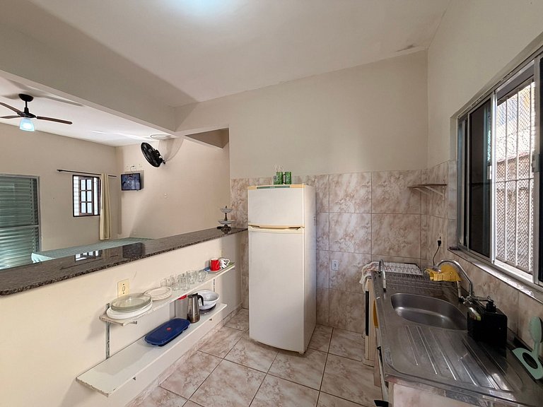 Estúdio 5 Pessoas Cozinha Completa