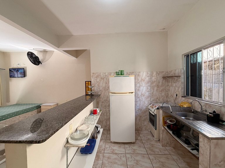 Estúdio 5 Pessoas Cozinha Completa