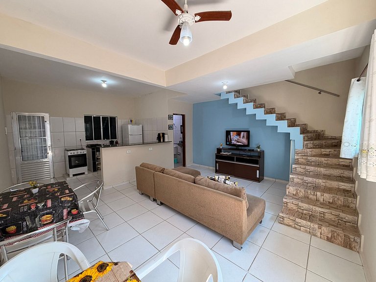 Aconchegante Apartamento 8 Pessoas a 60m do Praia