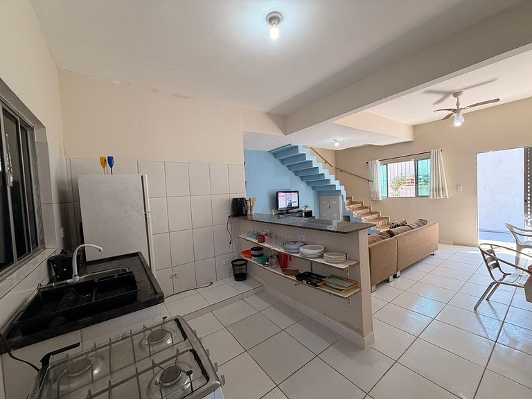 Aconchegante Apartamento 8 Pessoas a 60m do Praia