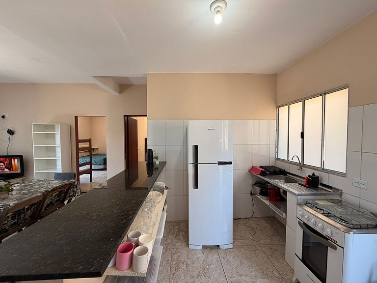 Aconchegante Apartamento 10 Pessoas a 60m do Praia