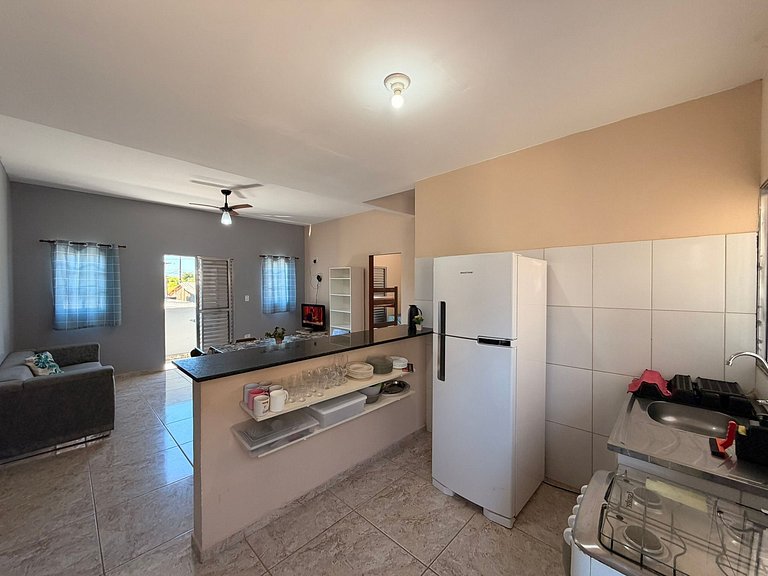 Aconchegante Apartamento 10 Pessoas a 60m do Praia